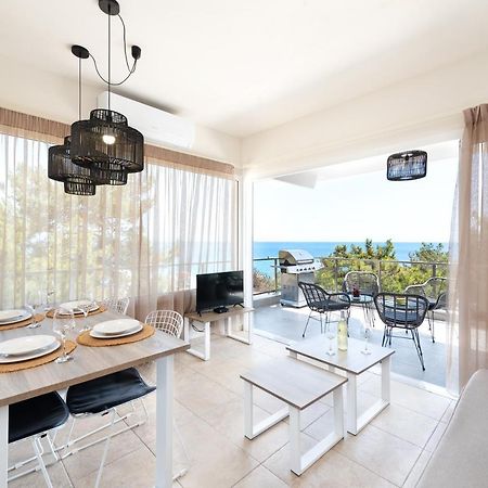 Апартаменты Anastasios House Stegna - Up Floor Архангелос Экстерьер фото
